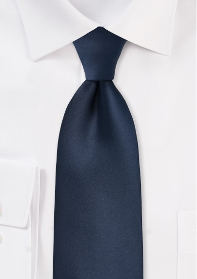 Midnight Blue Mens Necktie