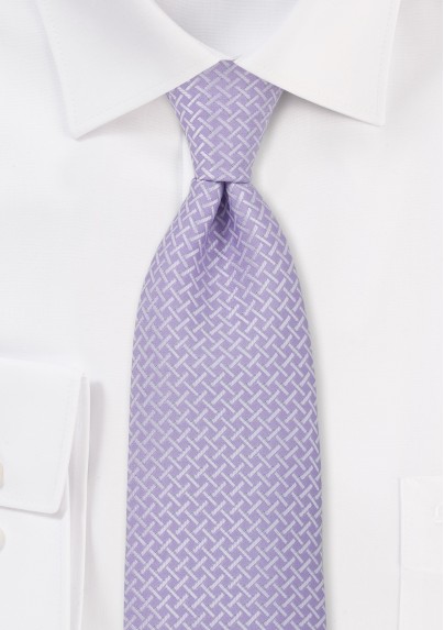 Mauve Colored Mens Tie