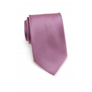 Purple Rose Tie in XL Length