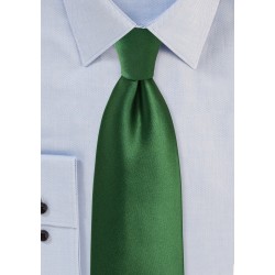 Forest Green Colored Necktie