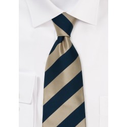 NEXT Mens Skinny Retro Navy Blue White College Stripe Silk Necktie Tie /> RRP £30