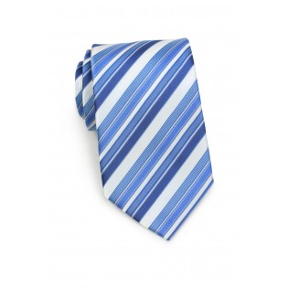 Tonal Blue Royal Blue horizon Blue Striped Tie