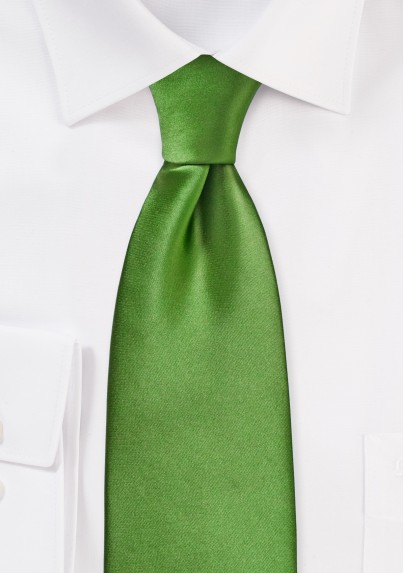 Fern Green Tie for Kids