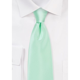 Honeydew Colored Mens Necktie