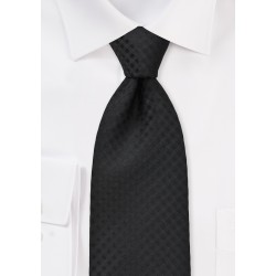 Monochromatic Black Tie