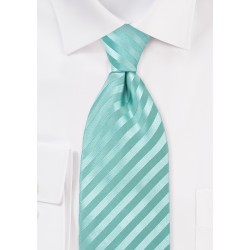 Silk Tie in Mint-Green