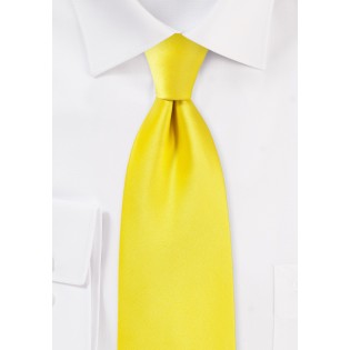Canary Yellow Necktie