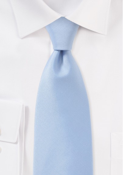 Textured Tie in Light Blue