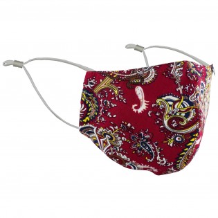 paisley print face masks in cotton by BYOM