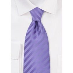 Solid Lavender-Purple Mens Tie