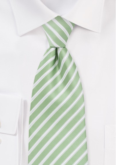 Seafoam Green Tie in Kids Length