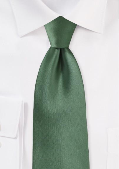 Olive Color Tie for Kids