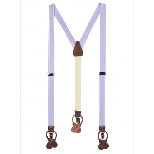 Elegant Summer Suspenders in Lavender