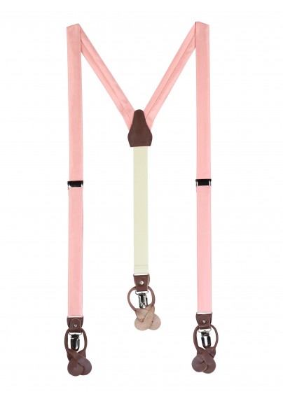 Candy Pink Dress Suspenders