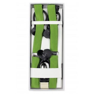 Fern Green Mens Suspenders in Box