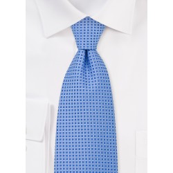 Cornflower Blue Silk Tie