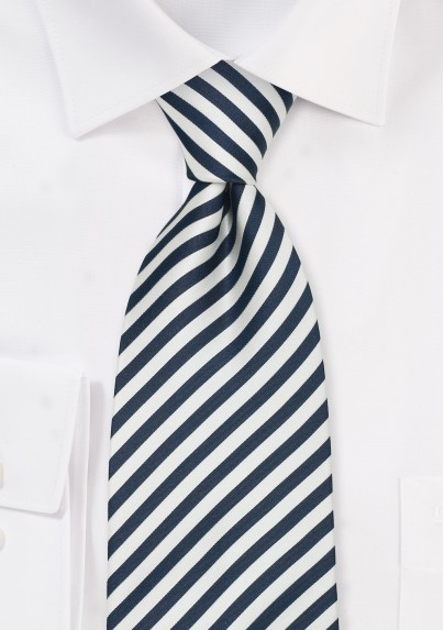 Modern Striped Ties - Striped Tie "Signals" by Parsley
