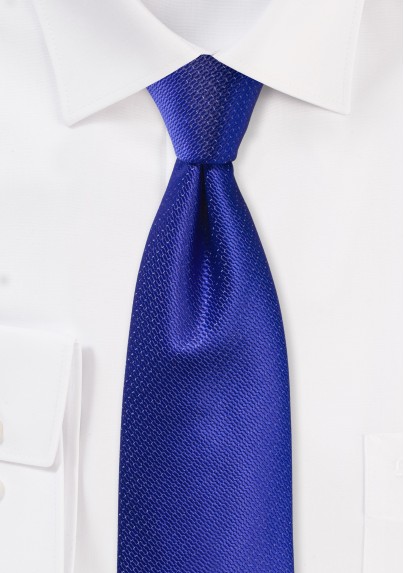 Mens Wedding Tie in Bright Horizon Blue