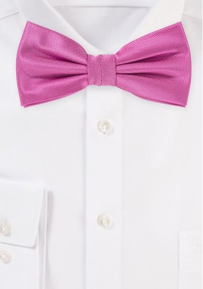 Dress Bow Tie in Begonia