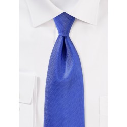 Herringbone Tie in Marine Blue