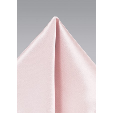 Solid Blush Pink Pocket Square