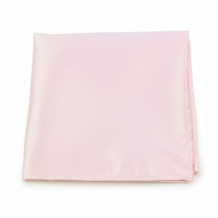 Solid Blush Pink Pocket Square