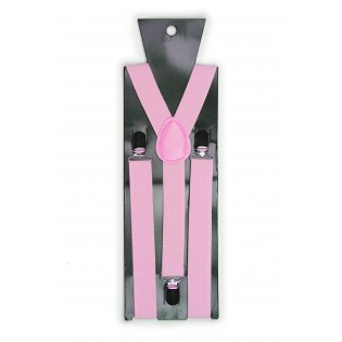 Bright Pink Mens Suspenders Packaging