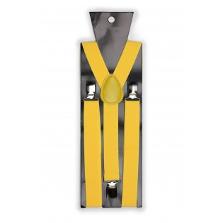 Mens Suspenders in Sunbeam Yellow Packaging