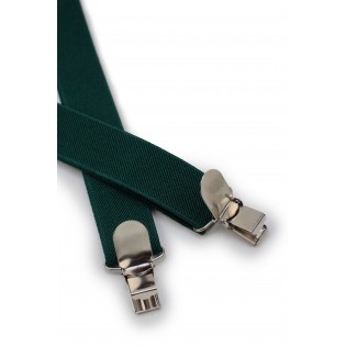 Suspenders in Hunter Green Clips