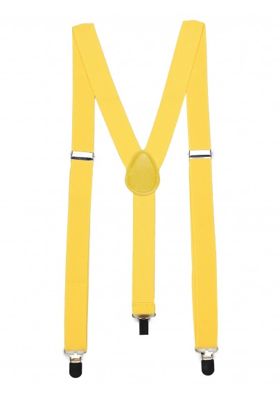 Mens Suspenders in Sunbeam Yellow