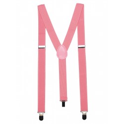 Suspenders in Tulip Pink