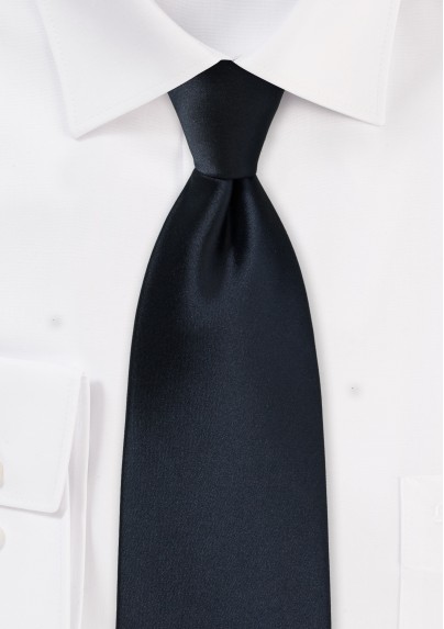 Midnight Navy Color Necktie