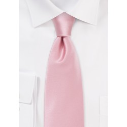 Elegant Mens Tie in Summer Pink