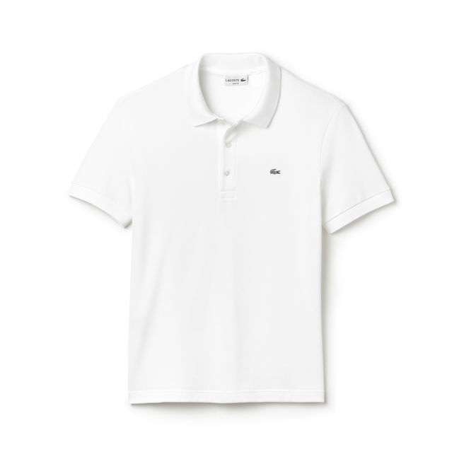 Classic White Mens Polo Shirt from Lacoste